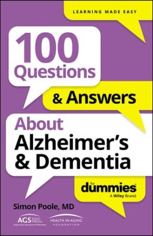 100 Questions & Answers About Alzheimer's & Dementia For Dummies book cover