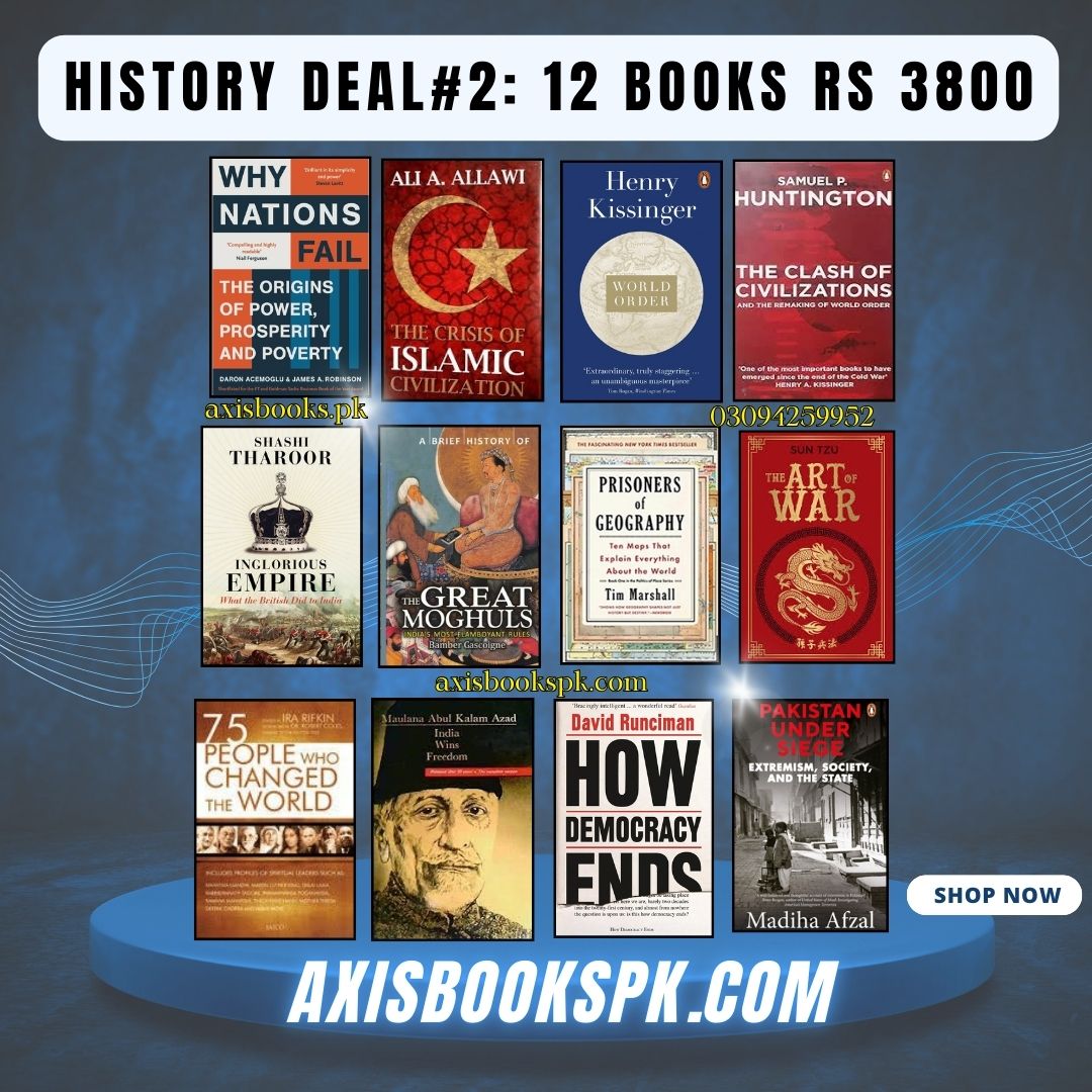 History deal#2 – 12 books Rs 3800 free delivery | FREE DELIVERY