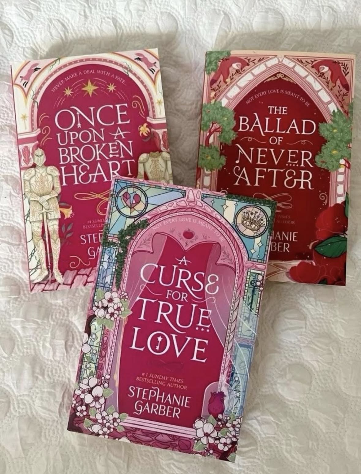Premium quality Once Upon a Broken Heart trilogy three-book set