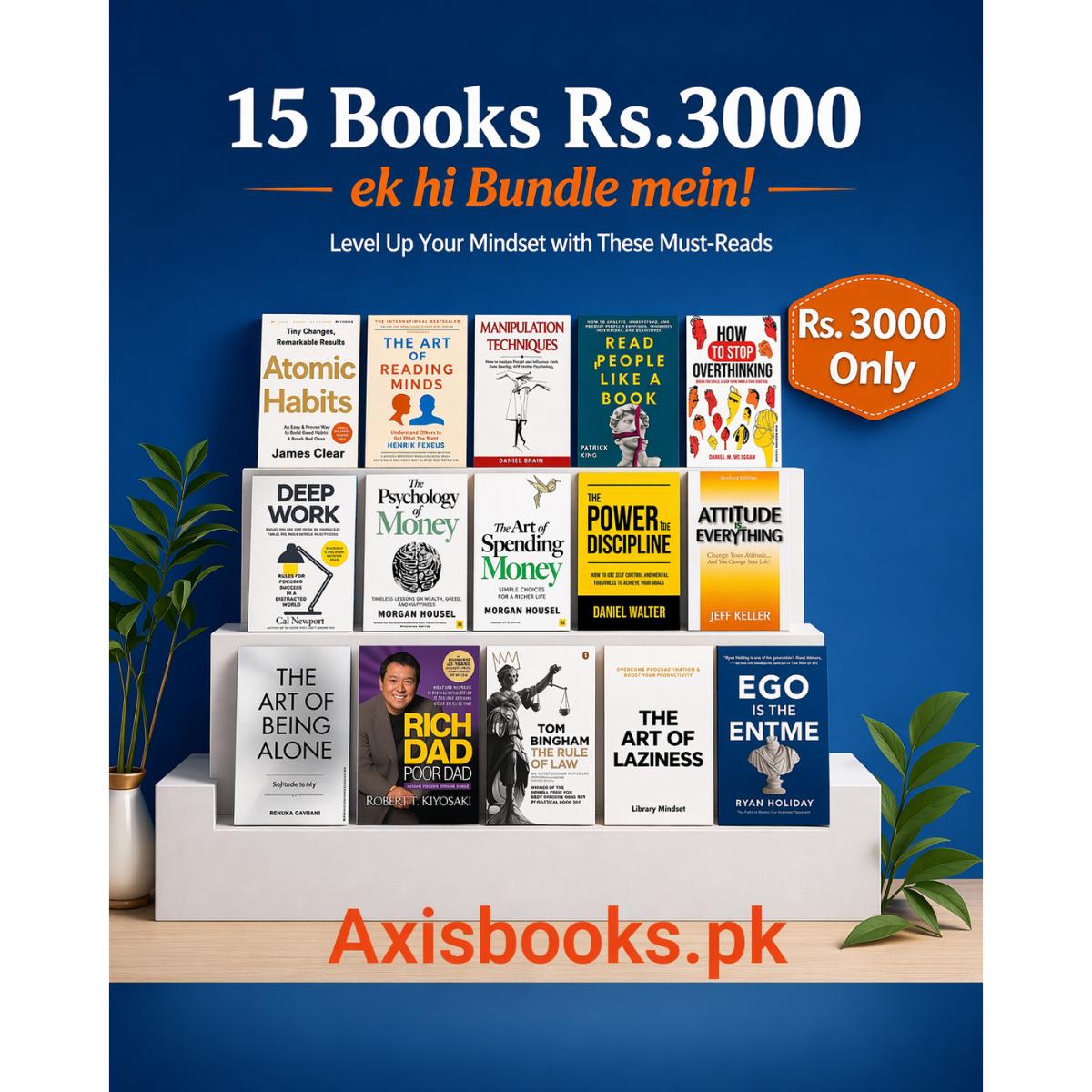 New Year Deal 2: 15 books Rs.3000