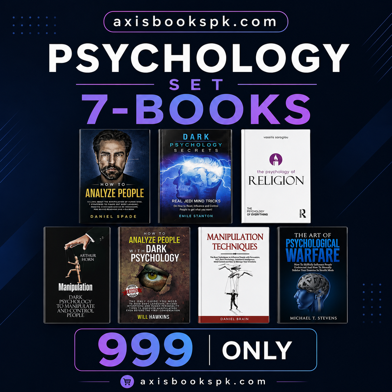 YES ITS TRUE! Psychology Set – 7 Books (Only Rs. 999)