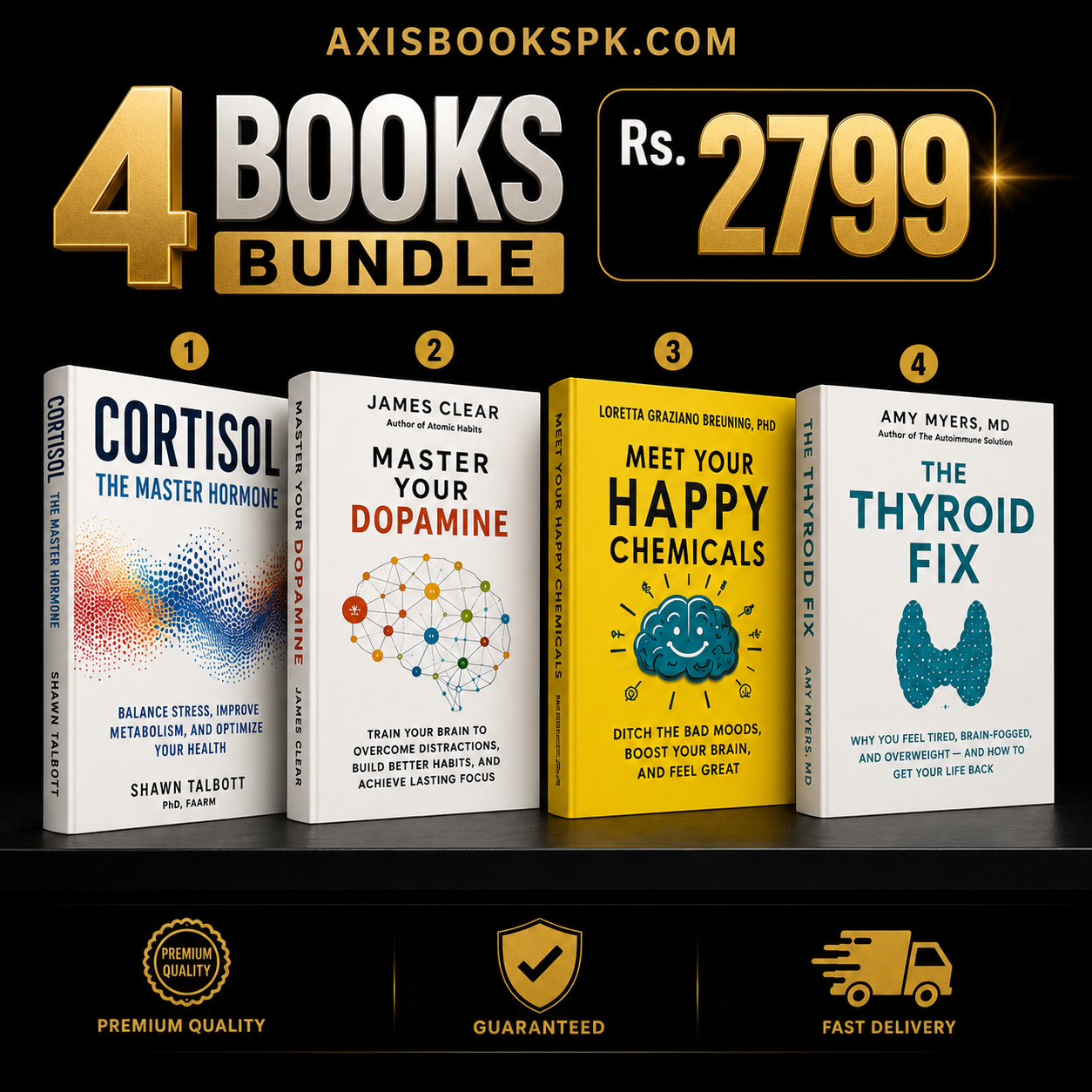 Hormone & Brain Health Bundle – 4 Books