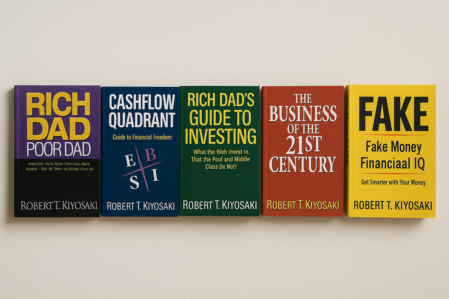Top 5 Books by Robert Kiyosaki
