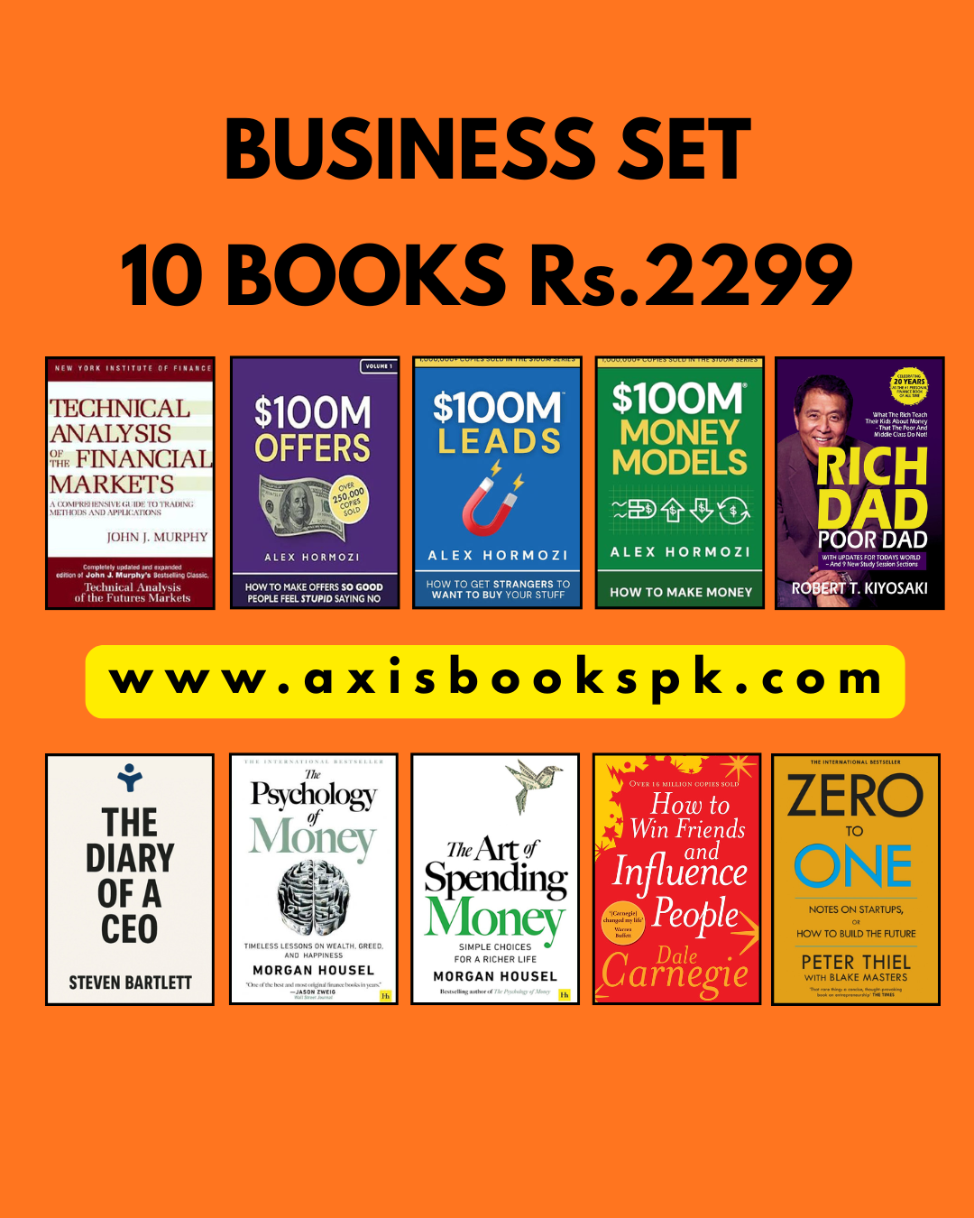 Business set : 10 books Rs.2299+300 DELIVERY