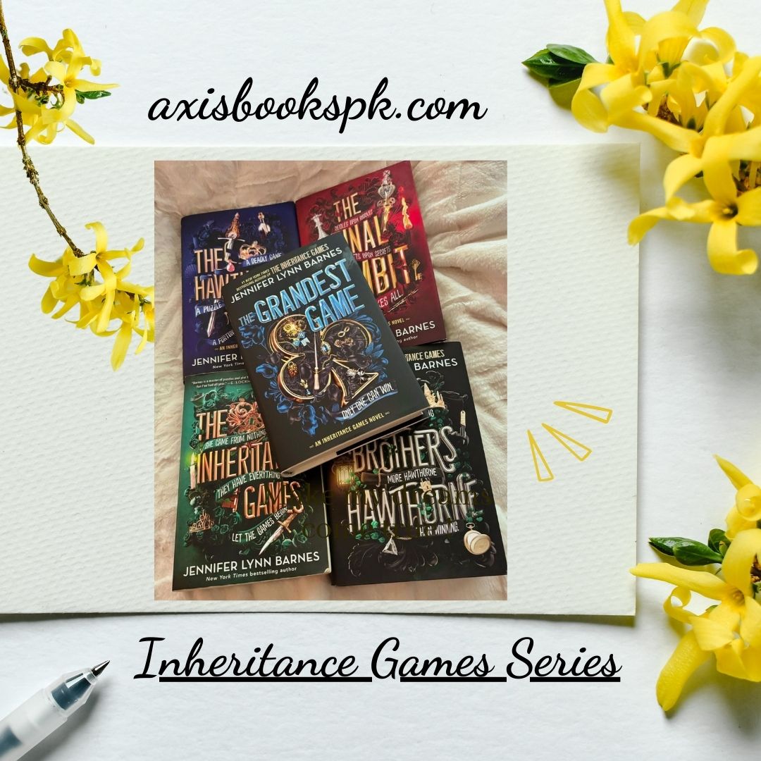 The Inheritance Games Series by Jennifer Lynn Barnes....