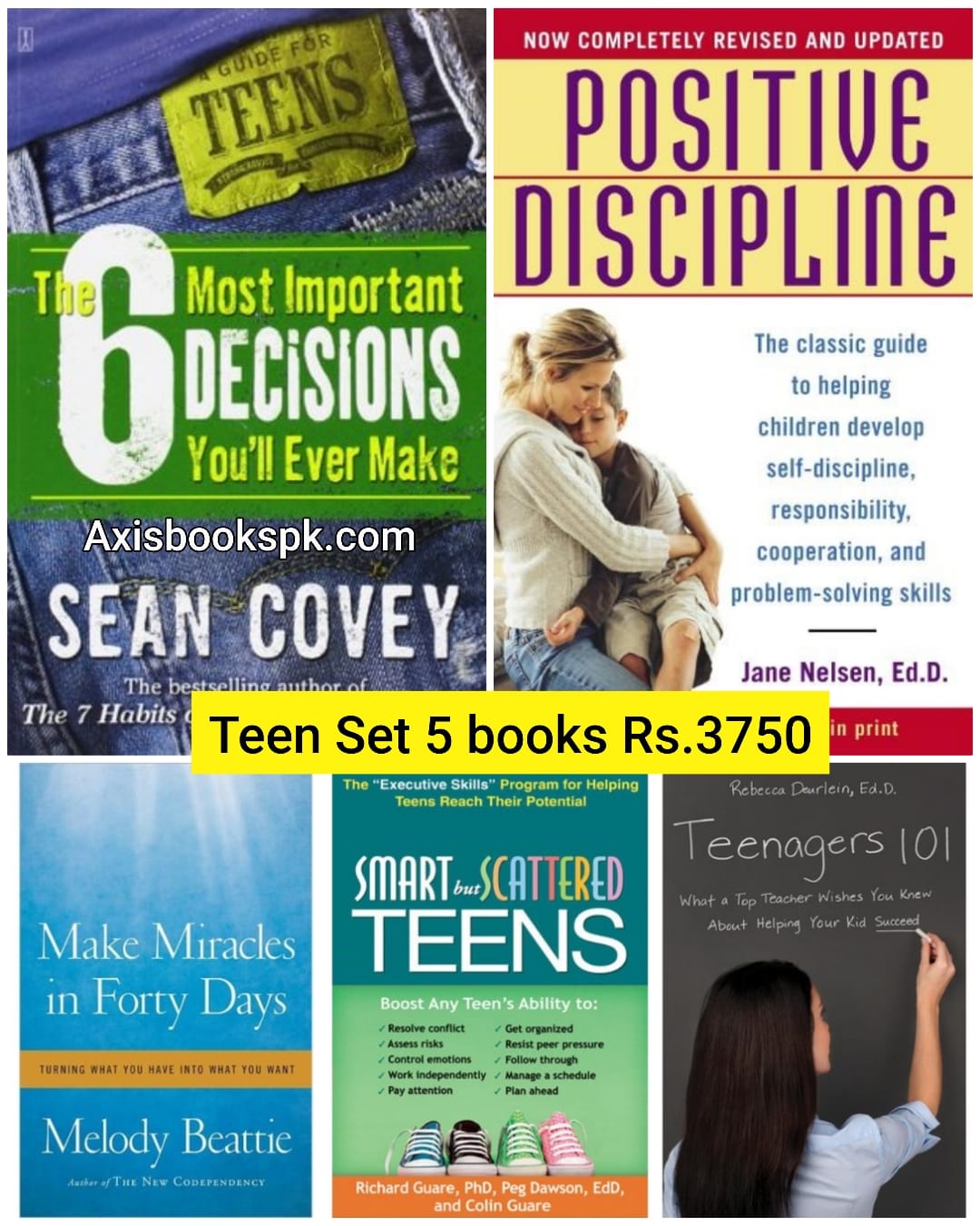 Must-Have Teen Parenting Set : Premium quality 5 books for Rs 3750