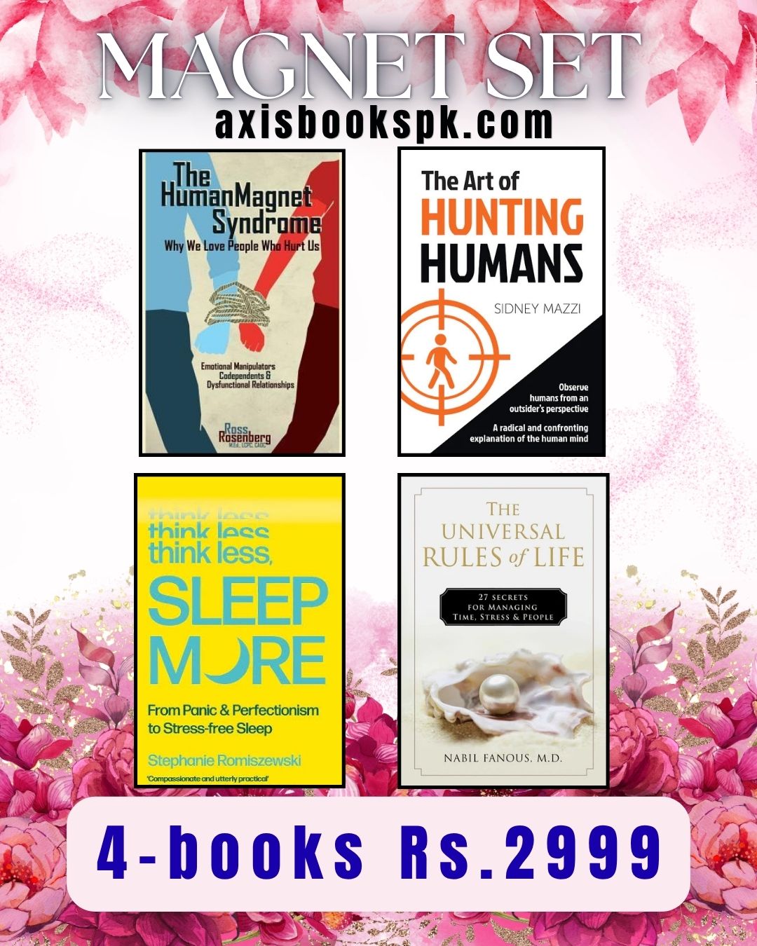 Magnet Set – 4 Books Bundle Rs 2999