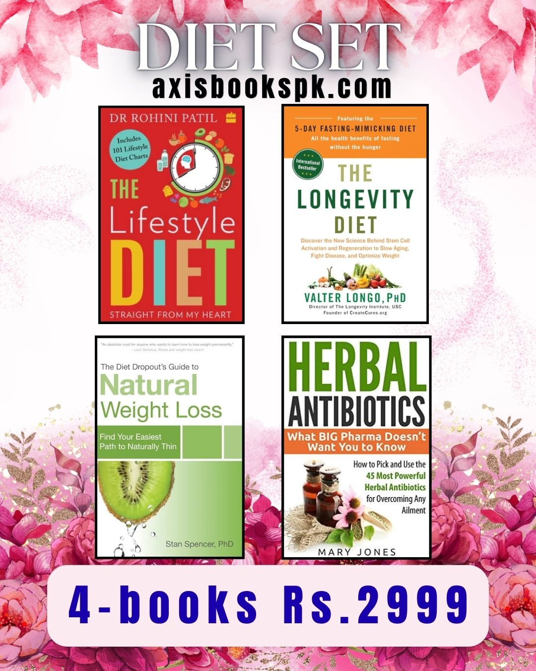 Diet Set – 4 Books Bundle Rs 2999