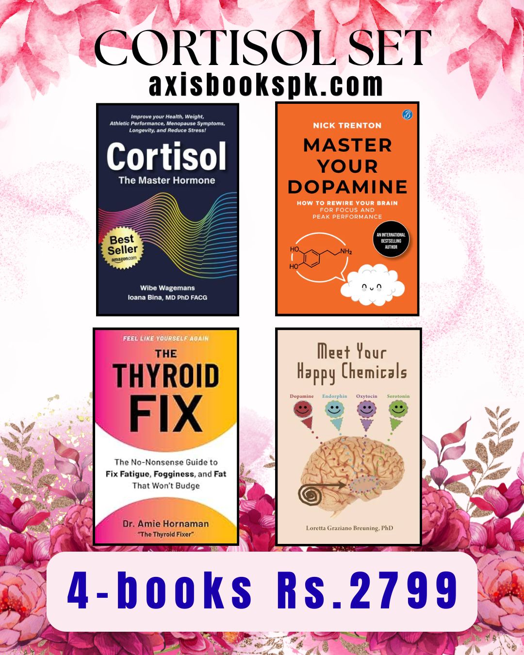Hormone & Brain Health Bundle – 4 Books Rs 2799