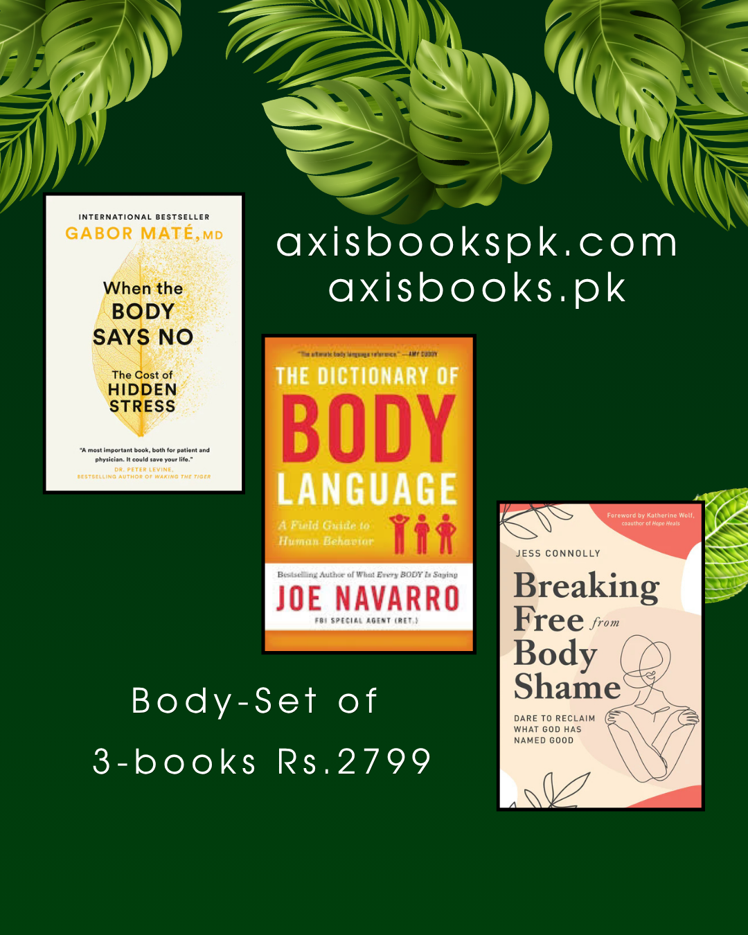 Body Set of 3 Books — Rs. 2,799 only!