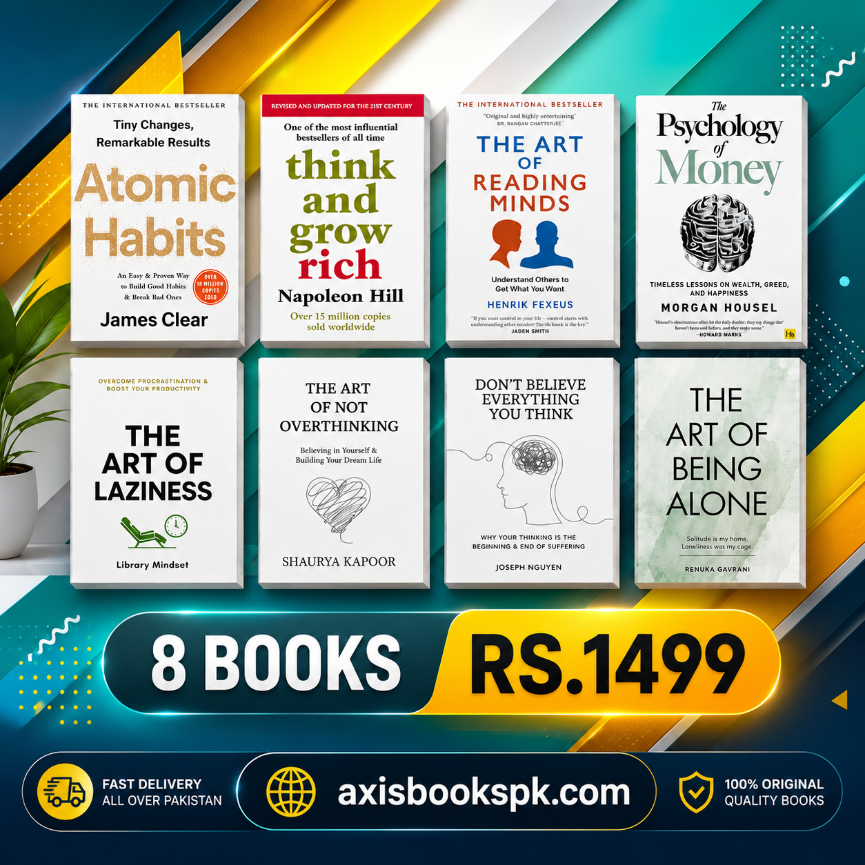 Atomic8 set : 8 Best books: Rs.1499