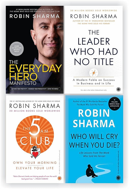 Robin Sharma 4-Book Collection