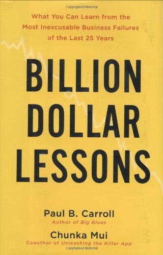 Billion-Dollar Lessons
