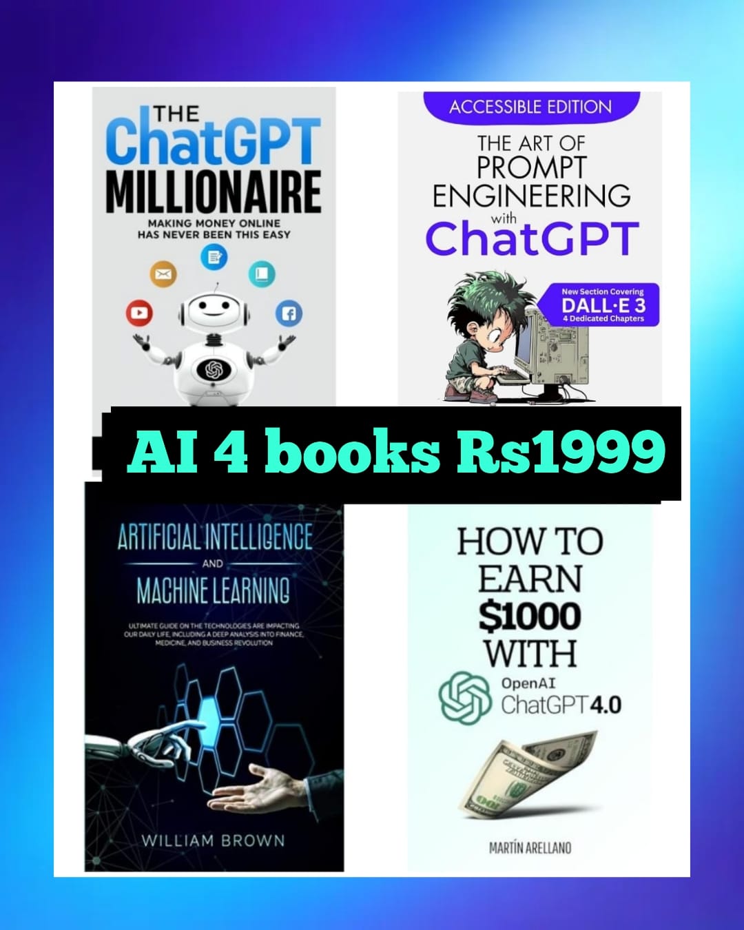 AI 4 Books Bundle – Rs.1999