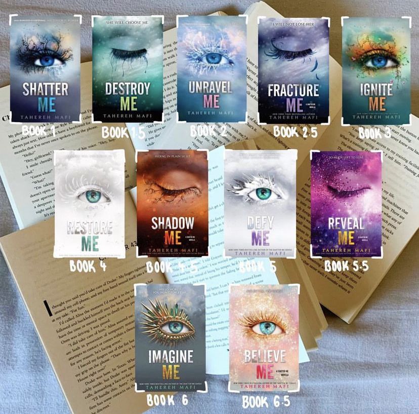 Shatter me outlet series