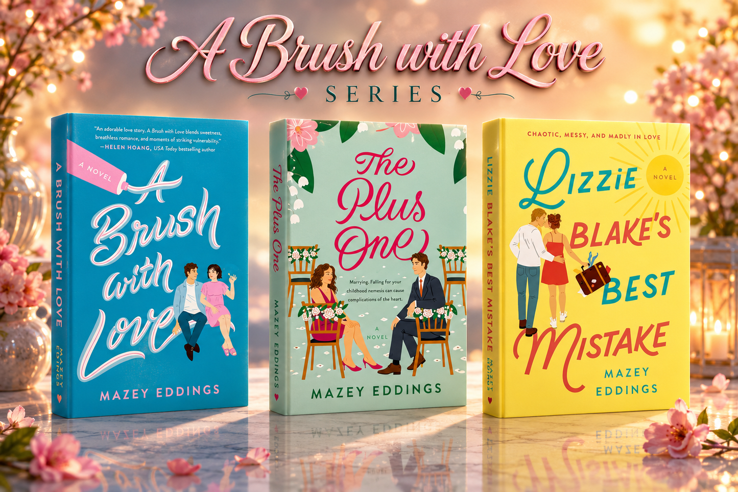 A Brush with Love Series by Mazey Eddings