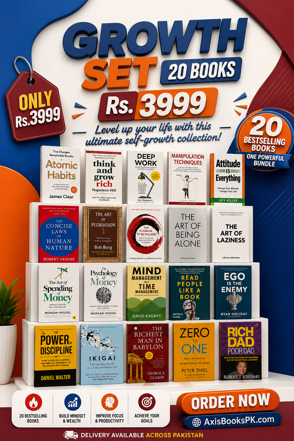 Growth bundle of 20 books Rs.3999