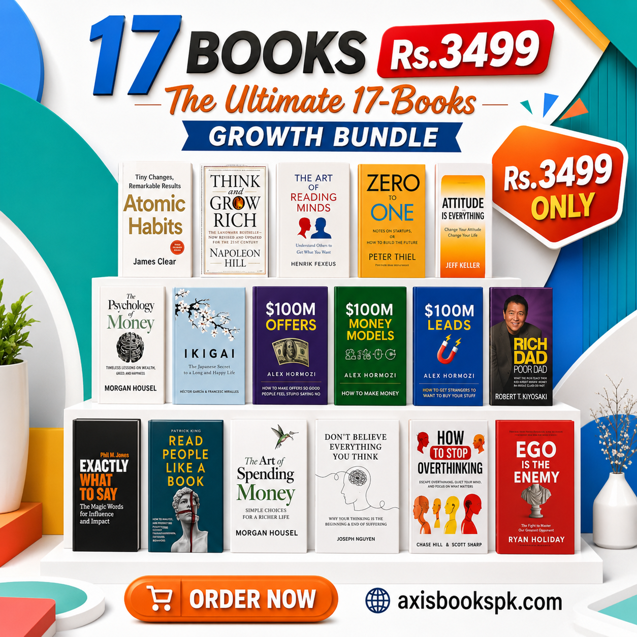 Growth bundle of 17 books Rs.3499