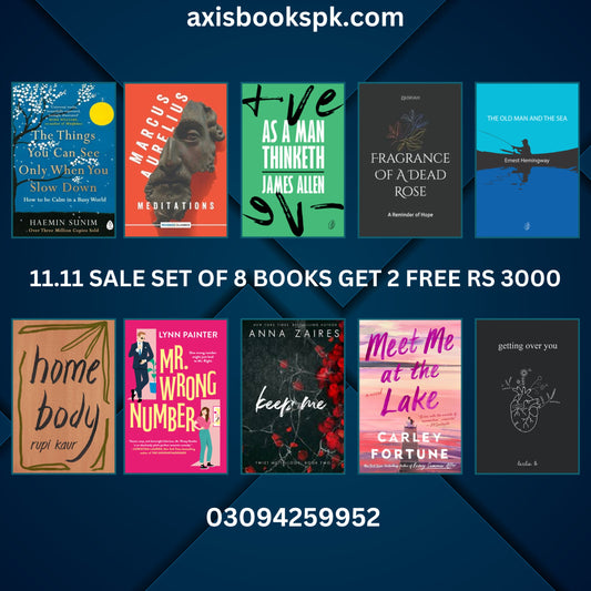 12.12 SALE SET 8 BOOKS GET 2 FREE RS 3000