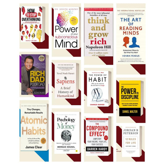 Rich pack of 12 books