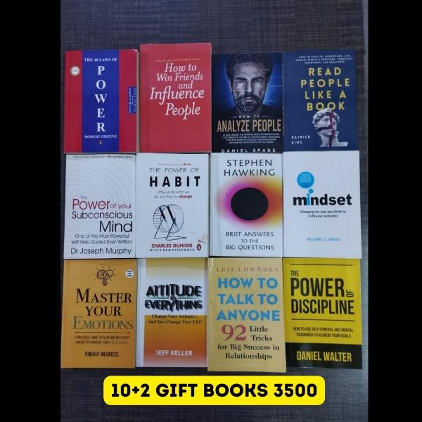 BEST SET OF SELF HELP BOOKS [10+2 GIFTS RS 3500]