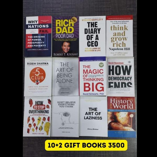 Amazing set of 10 + 2 gift books RS 3500