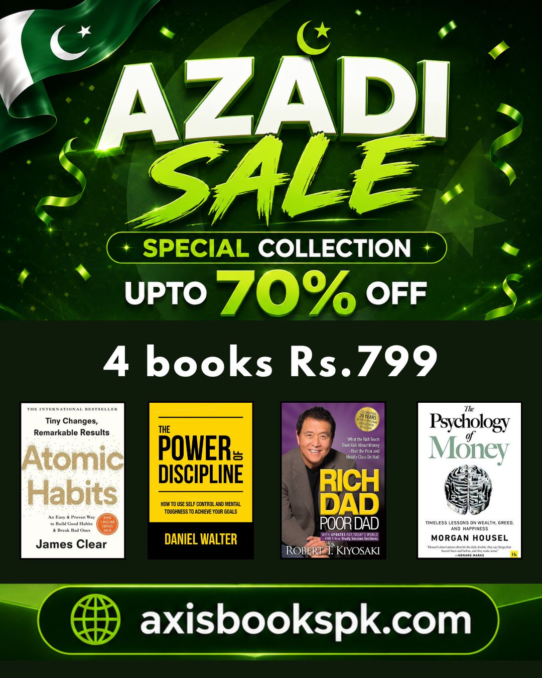 Azadi Deal – 4 Books Bundle 16