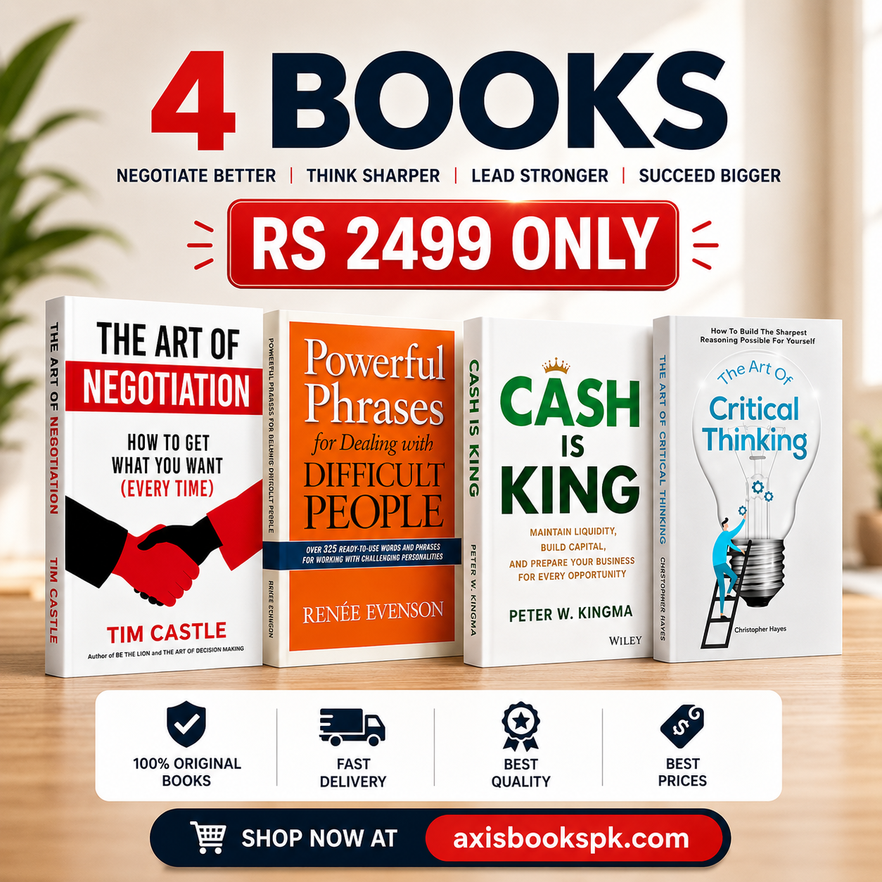 Wealth & Business Mastery Collection [4 Books Only Rs. 2499]