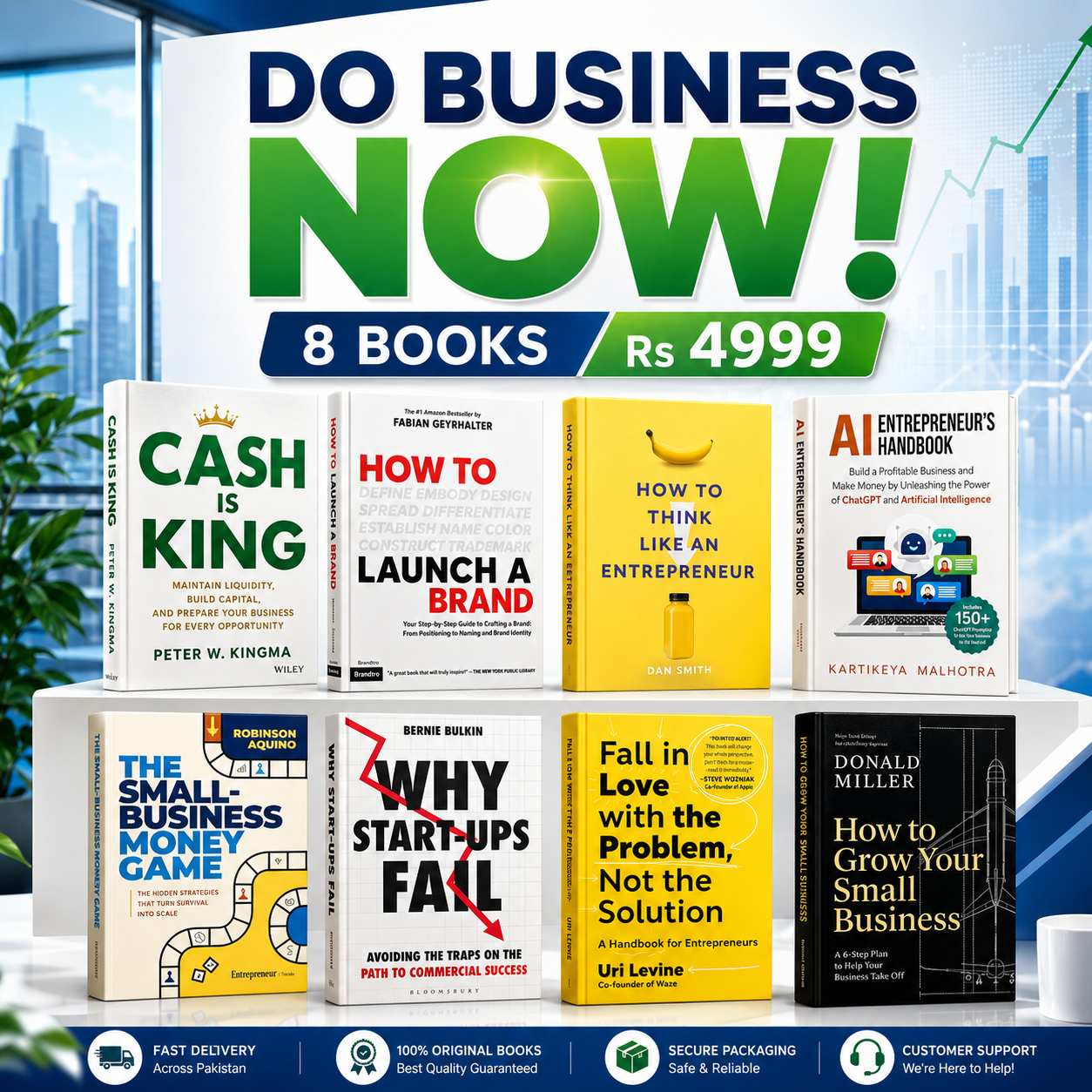 Do Business Now! – 8 Books Bundle Rs4999