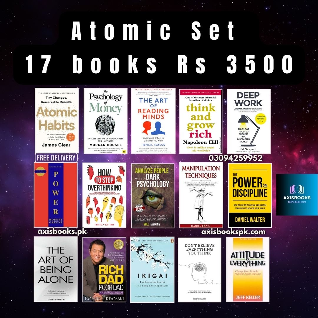 New Atomic set of 17 books Rs 3500