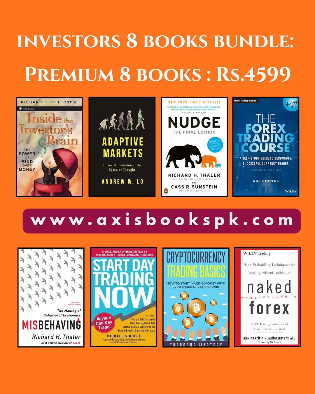 Investors 8 Books Bundle : Rs 4599+300 delivery