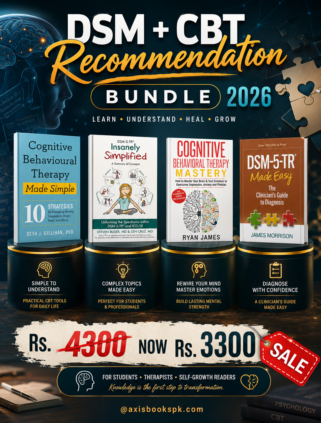 DSM + CBT : Pack of 4 books