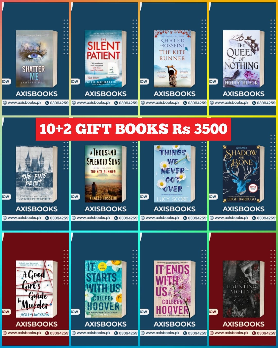 New Romantic Thriller Collection – 12 Books Only Rs.3500 + 300 Delivery