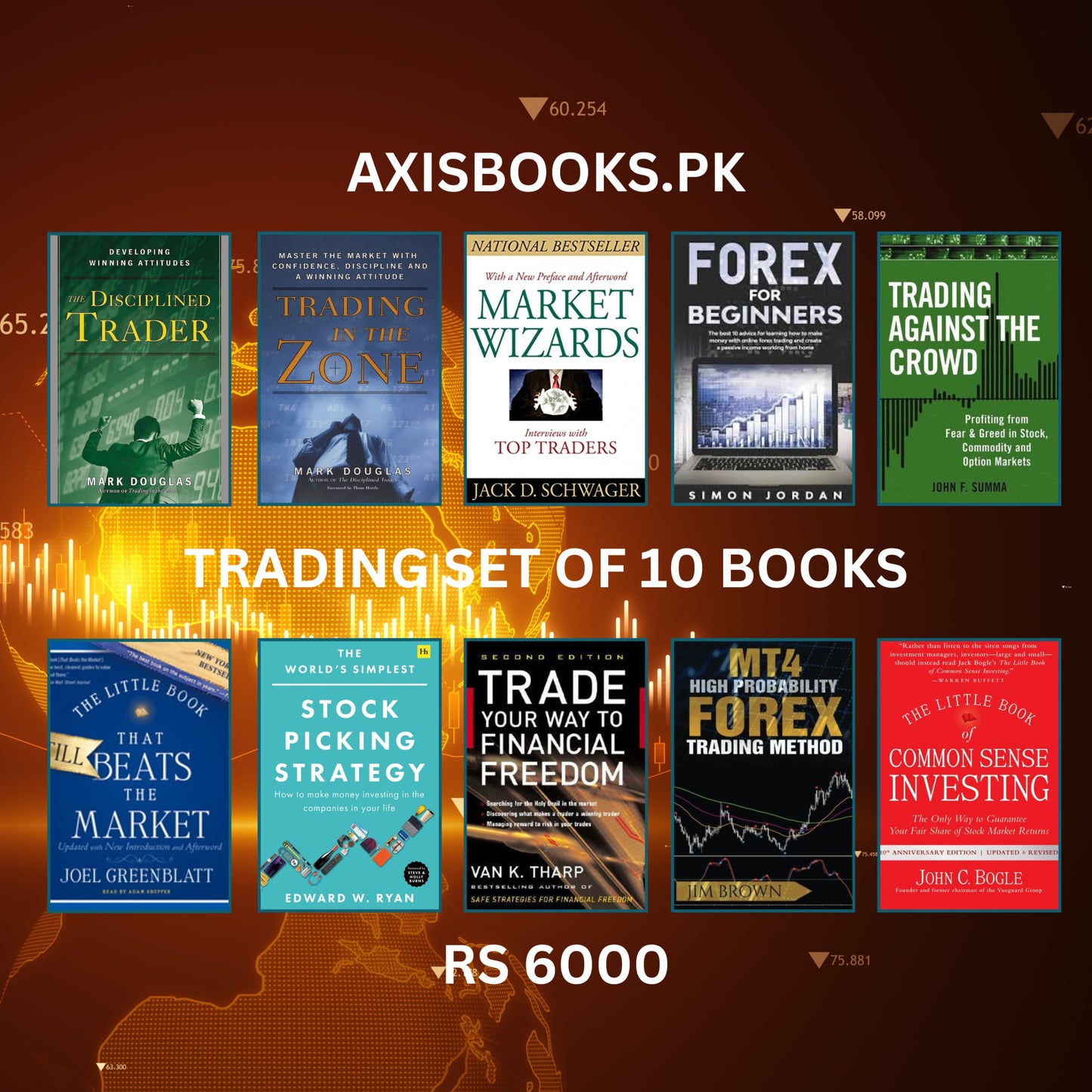 Master Trader set of 10 books 6000