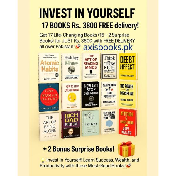 New Atomic set of 17 books Rs 3800