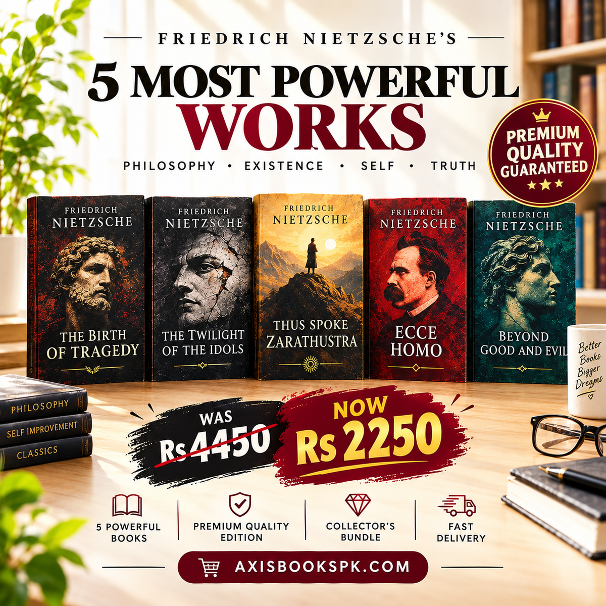 Nietzsche Best Collection - 5 Books Rs.2250