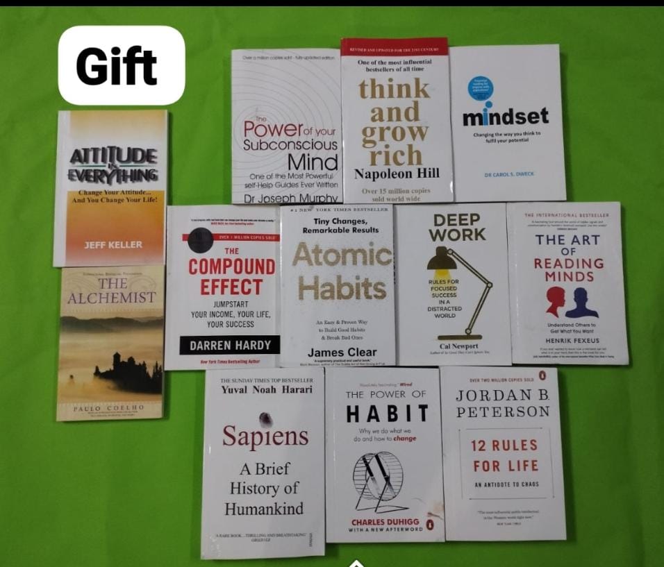 Pack of 12 books Rs 3900