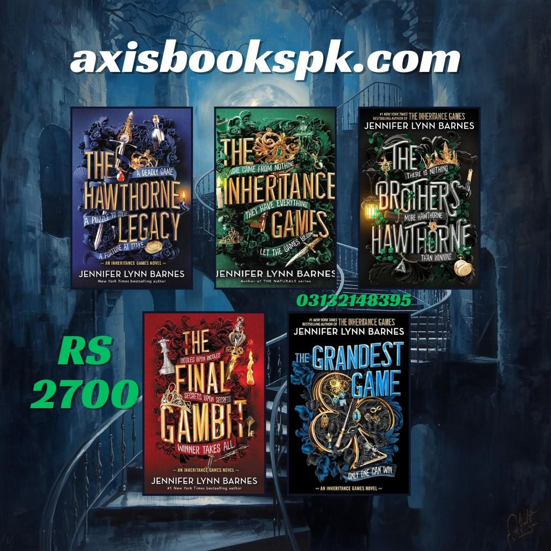 The Inheritance Games Series by Jennifer Lynn Barnes....