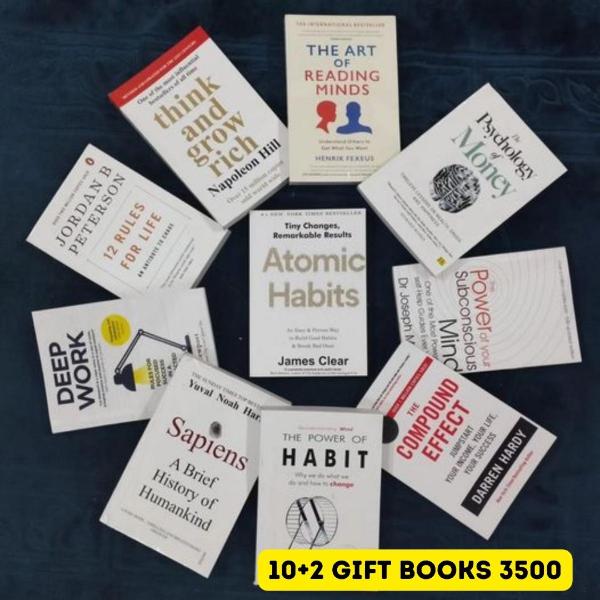 BEST SET OF SELF HELP BOOKS [10+2 GIFTS RS 3500]