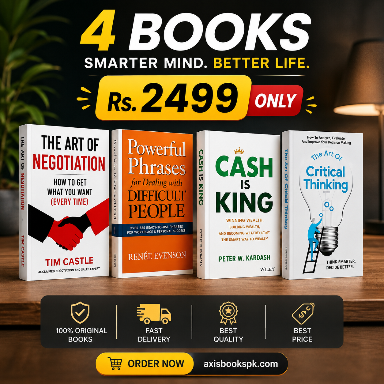 Smart Decisions, Better Results – 4 Books Only Rs.2499