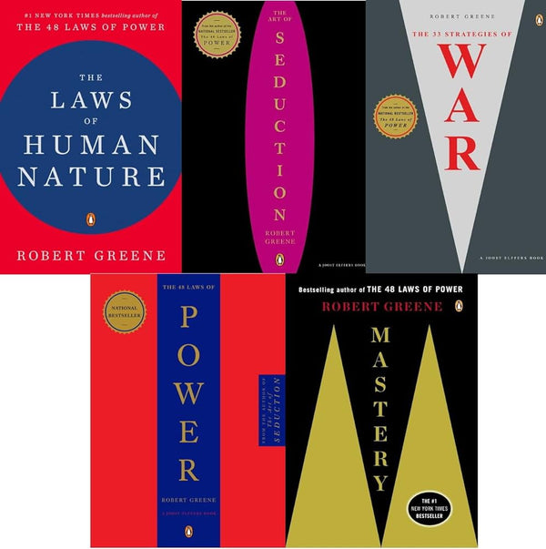 Robert Greene 5 Books Collection Set