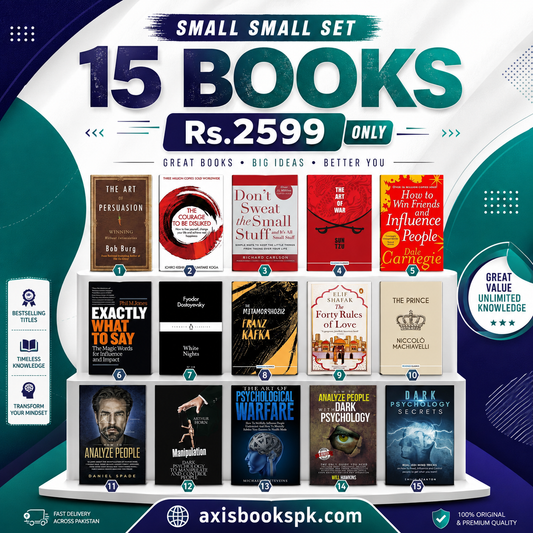 Small Set – 15 Bestselling Books Rs. 2599 + 300 delivery