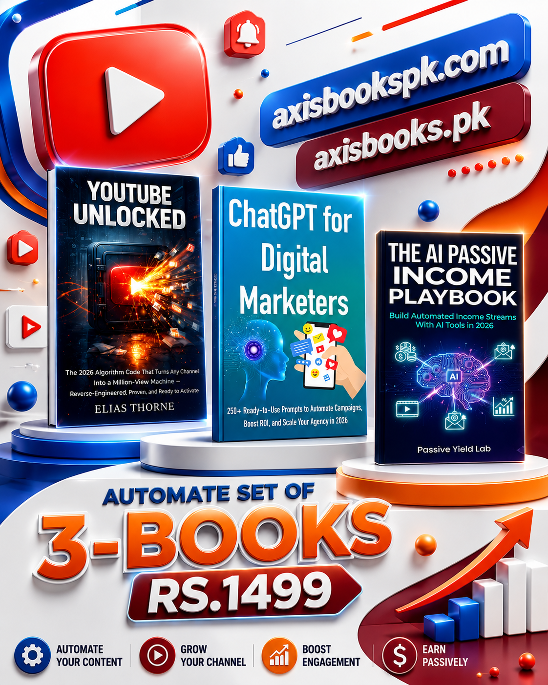 Automate Set of 3 Books – Rs1499