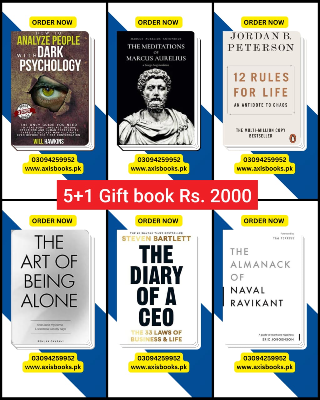 12.12 SALE: Buy 5 get 1 gift book