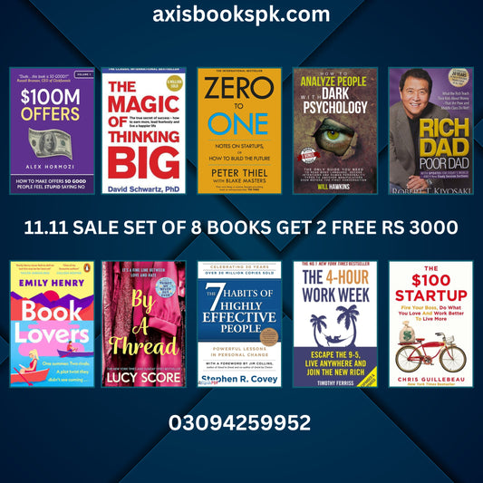 12.12 SALE SET 8 BOOKS GET 2 FREE RS 3000