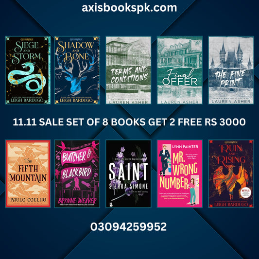 12.12 SALE SET 8 BOOKS GET 2 FREE RS 3000