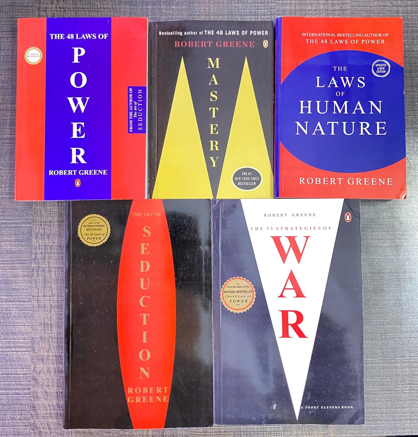 Robert Greene 5 Books Collection Set