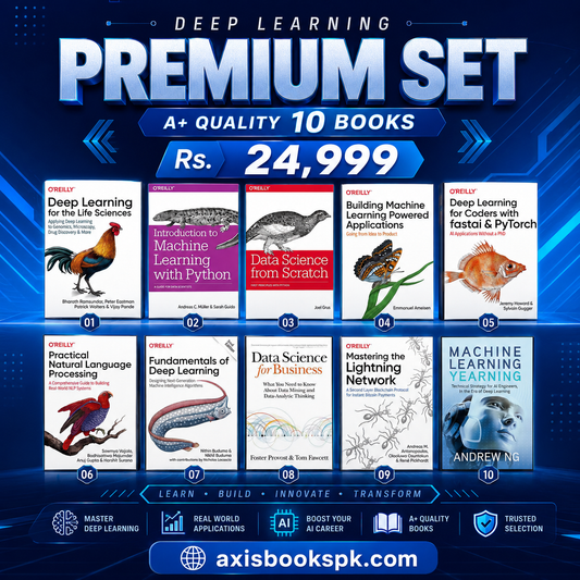 Deep Learning Premium Set – 10 books Rs.24,999