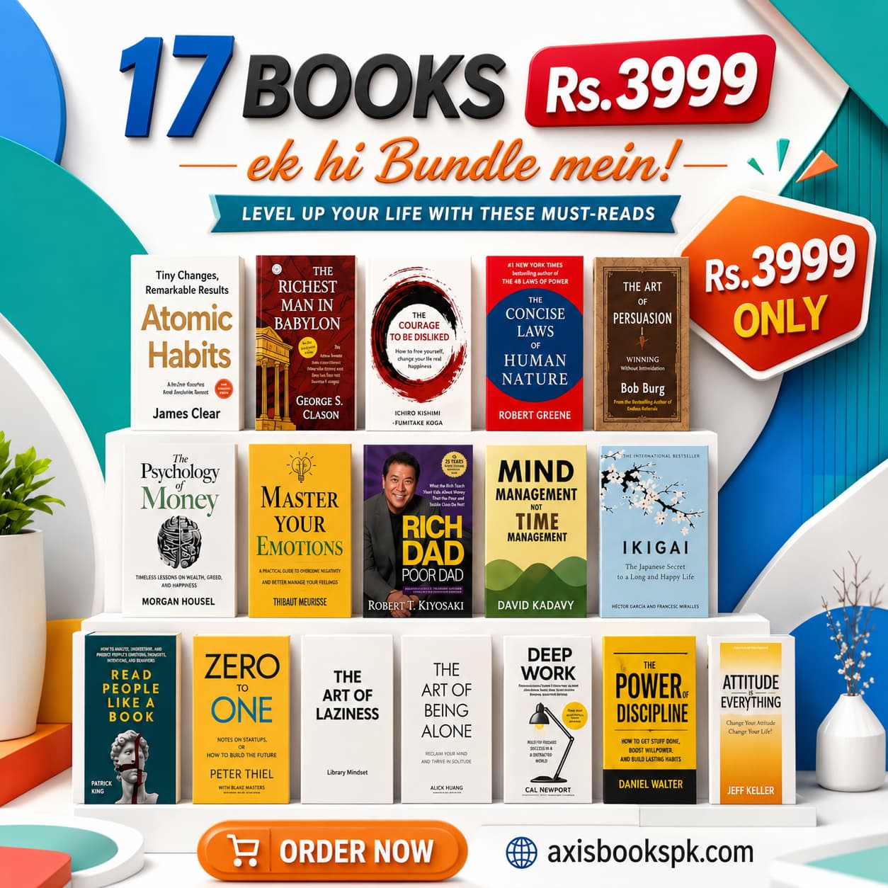 Growth bundle of 17 books Rs.3999