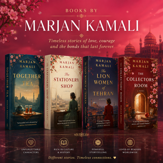 Books by Marjan Kamali – 4 books [premium quality]
